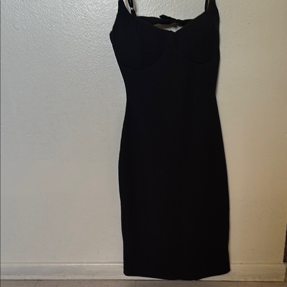 Heart Hips Black Mini Dress - Picture 1 of 4